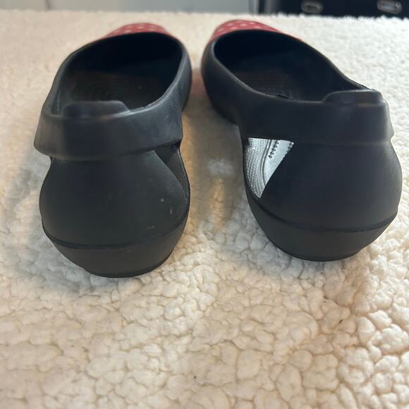 Crocs Sienna Ballet Flat x Disney Minnie Mouse Polka Dot Women's Size 9 - Picture 5 of 9